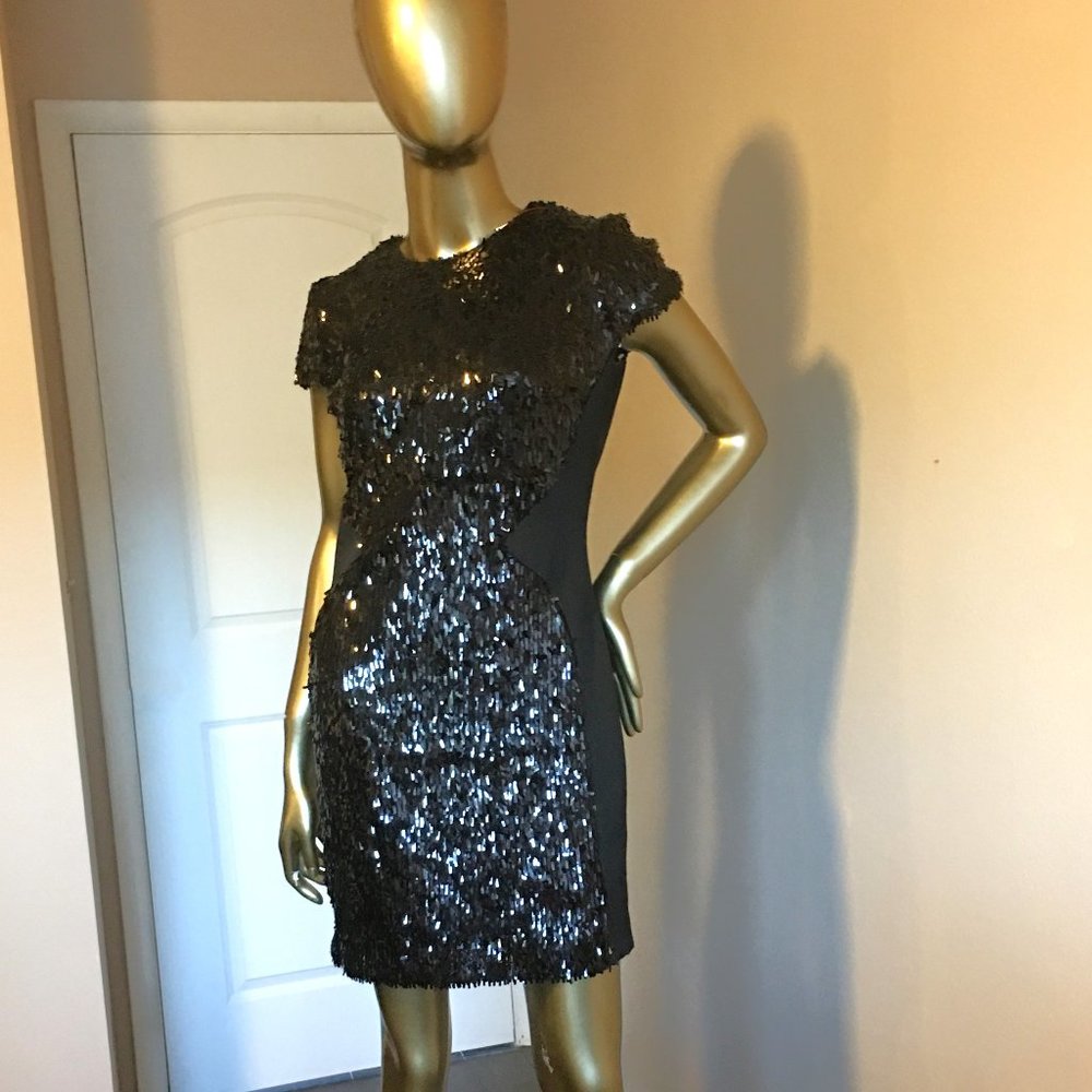 DRESS THE POPULATION "Sabrina" Dress - Picture 5 of 16